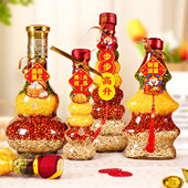 饰新房仪式 新款 五谷丰登杂粮布置摆件乔迁之喜新居搬家入宅装 用品