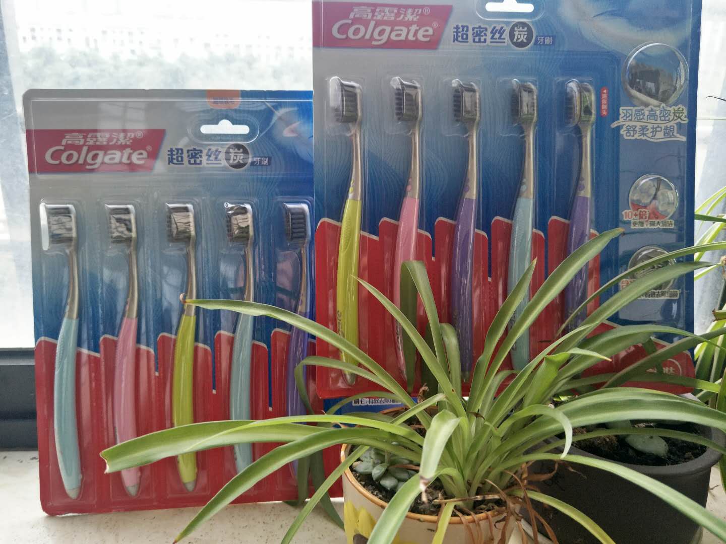 colgate高露洁超密5支舒柔护牙刷