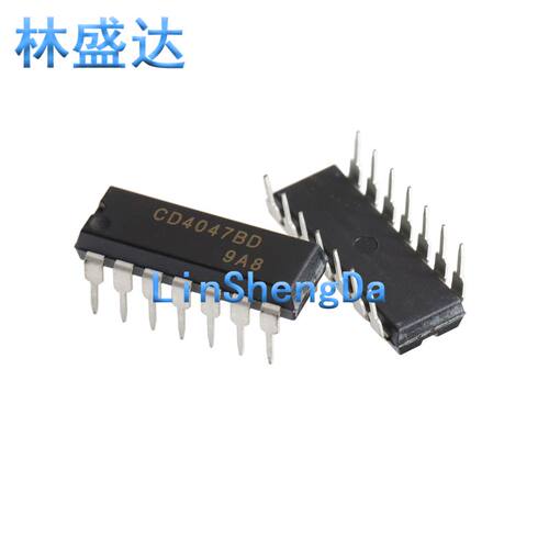 CD4047BD BE 单稳态逻辑多谐振荡器 DIP14直插 CD40系列 CD4047