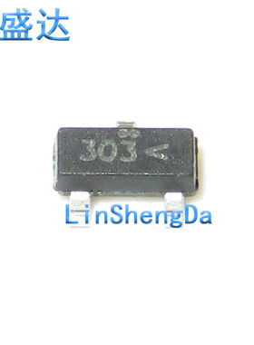 MOS场效应管 FDV303 丝印 303 FDV303N FDV303N-L SOT23 贴片