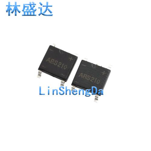 贴片整流桥堆ABS210 ABS10 单相 1A 2A 800V~1000V适配LED灯 SOP4