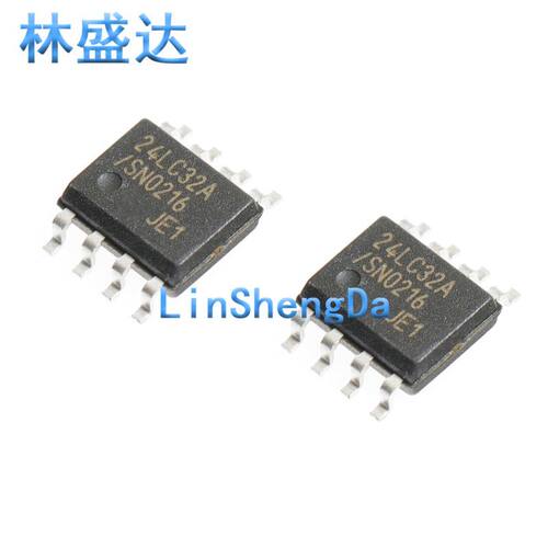 24LC32AI/SN 24LC32  24LC32A 24LC32A-I/SN存储器芯片SOP8 LC32