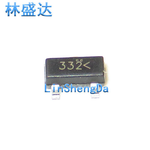 NDS332P 丝印 332 SOT23 P沟道MOS管 20V 1A 贴片三极管