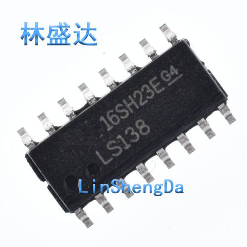 全新 SN74LS138D 74LS138 LS138 贴片SOP-16 逻辑多路 解码器芯片