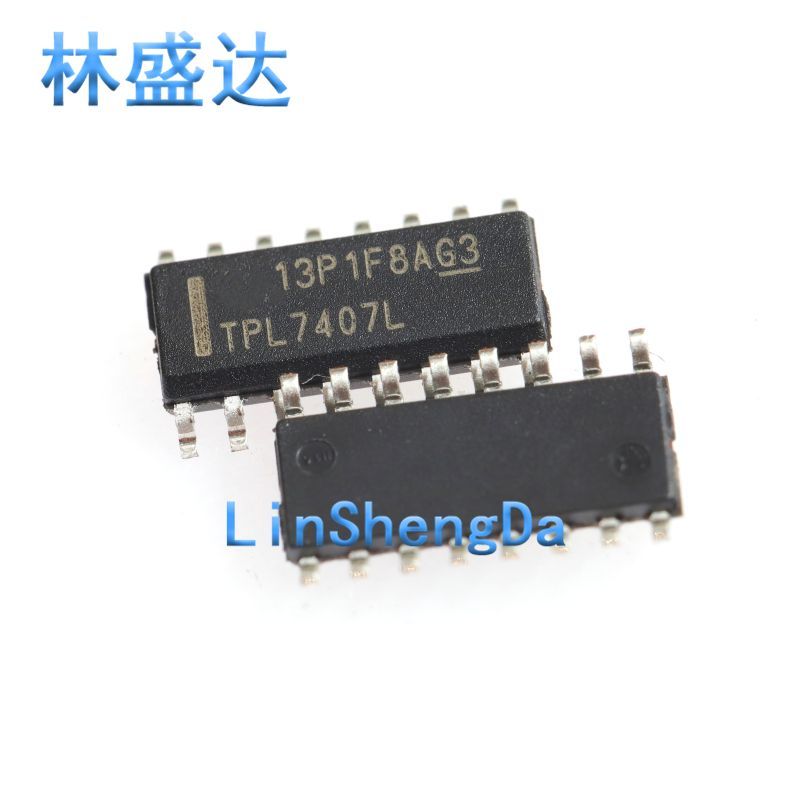 芯片 丝印TPL7407L TPL7407LDR SOP16 栅极驱动IC TPL7407L