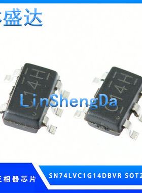 C14H SN74LVC1G14DBVR 丝印C14* 封装SOT23-5 触发反相器芯片