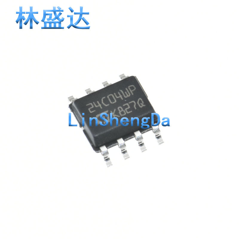 M24C04 ST24C04WP M24C04-WMN6P 24C04WP SOP8 储存器芯片24CO4