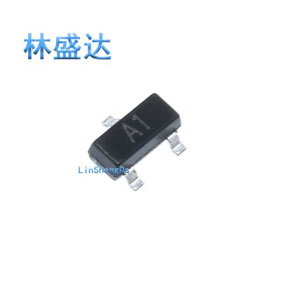 全新 BAW56 LBAW56LT1G 丝印字 A1 SOT-23 0.2A/70V 贴片三极管