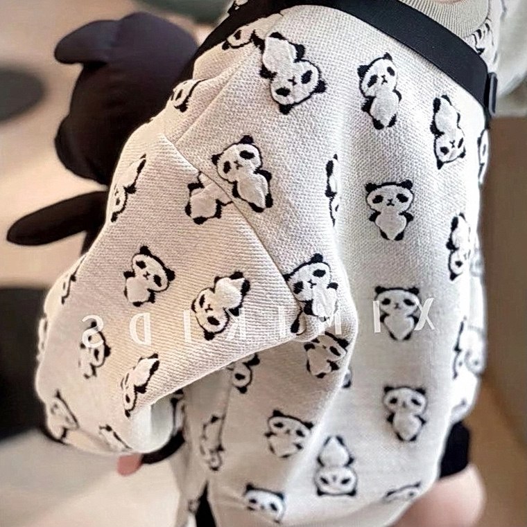 2023新款韩版儿童立体熊猫