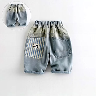 909947短裤搭洋牛仔夏季男女百CZ宝新款小童2024-DIO时尚