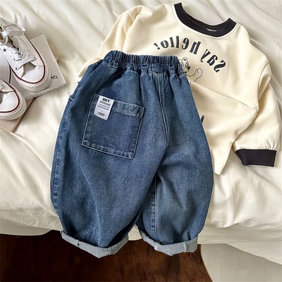 男女小童阔腿裤时尚夏季宝小童男女宝洋气-hhj裤CZ32884新款2024