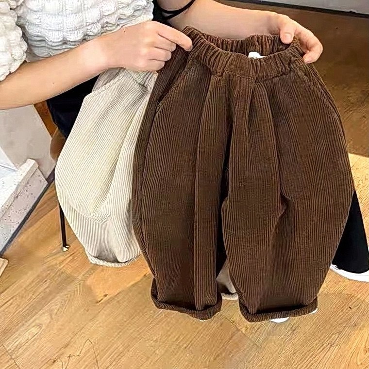 童灯芯绒裤2023秋冬装亲子儿童裤子男女长裤韩国宝宝一体绒哈伦裤,运动/瑜伽/健身/球迷用品,亲子家庭装,淘宝优惠券,粉丝福利购,淘宝优惠卷