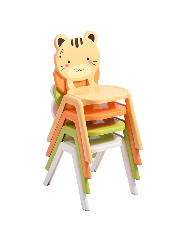 塑料儿童椅子幼儿园靠背椅中小学生写字椅成人地摊凳欧式家用凳子
