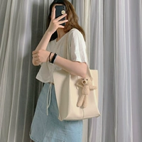 Сумка через плечо, милая вместительная и большая сумка на одно плечо, коллекция 2023, в корейском стиле