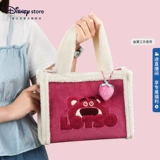 Дисней, клубника, ремешок для сумки, демисезонный плюшевый рюкзак, портативная сумка, официальный флагманский магазин, подарок на день рождения