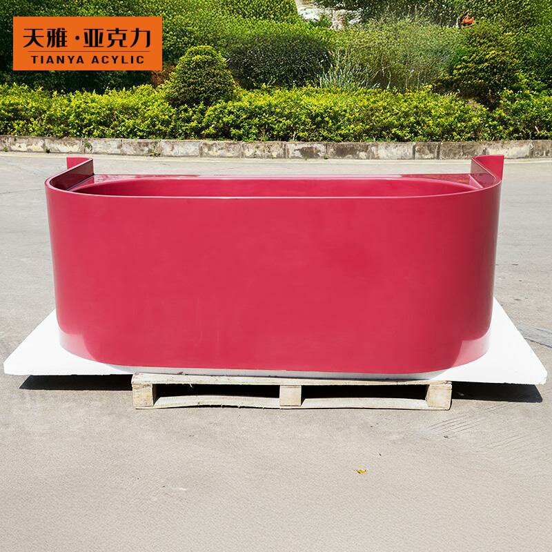 BJ214 大型玻璃钢浴缸定制普通浴缸
