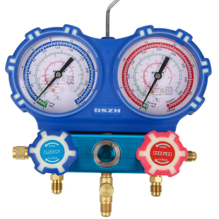 空调加氟表双表冷媒 液表空调 表压力表加氟表 加大圣表