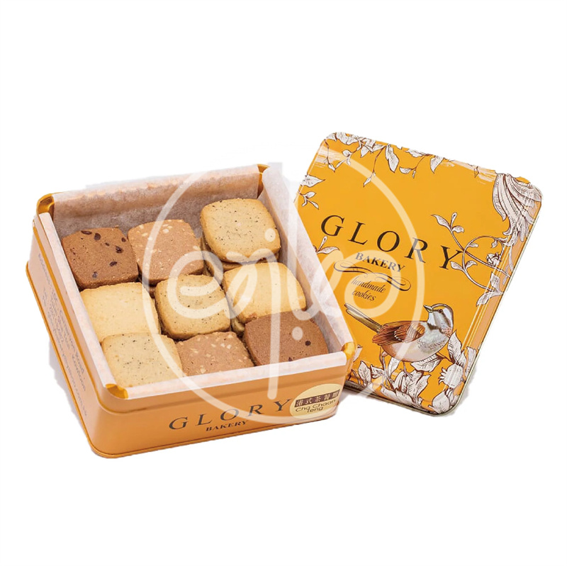 伴手礼 香港本地 Glory Bakery荣光 港式茶餐厅手工曲奇 4味 320g 零食/坚果/特产 曲奇饼干 原图主图