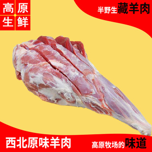 西北高原祁连山牧场特产甘肃新鲜生羊肉羊后腿5斤非内蒙宁夏青海