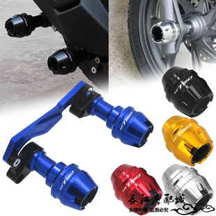 适用五羊本田NWT150改装前后轮防摔球排气防倒护杠前叉减震保护块