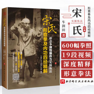 宋氏形意拳及内功四经精解 武功秘籍 武术真经战术实战 体育运动武术健身格斗 武术书籍 散打气功书 形意拳拳意 内功心法书籍 正版