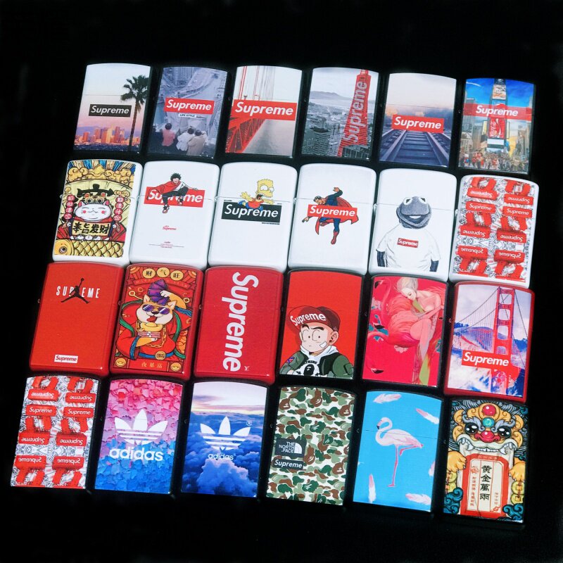 Chaopai Kerosene lighter personality customized supreme Kerosene lighter Windbreak Metal lighter giftin the  ZIPPO/Swiss Army Knife/Glasses , Brand lighters and accessories , Other , Kerosene lighter  category - from Buy2taobao.com to provide professional Taobao agent buy service