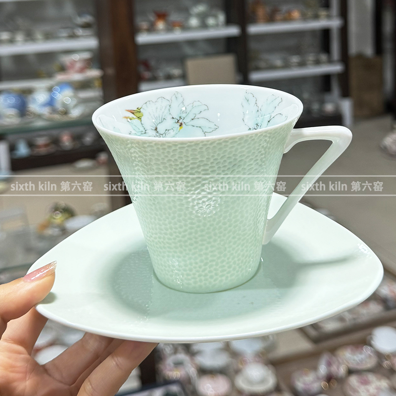 第六窑咖啡杯厂家直销正品骨瓷