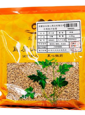 浮小麦瓦屋山药业中药饮片