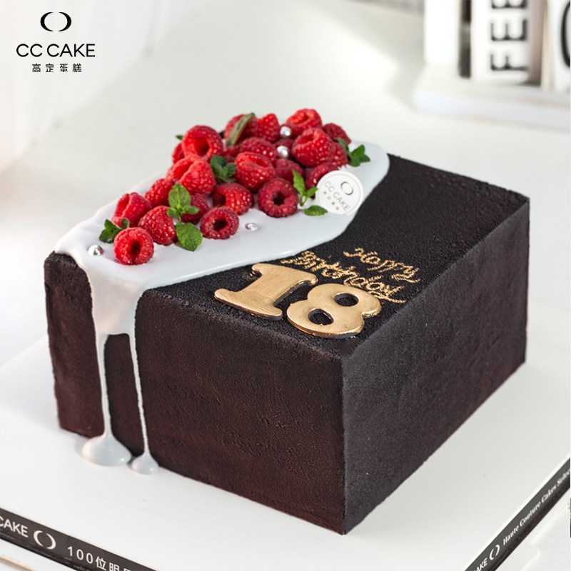 CCCAKE北京奶油生日蛋糕红丝绒