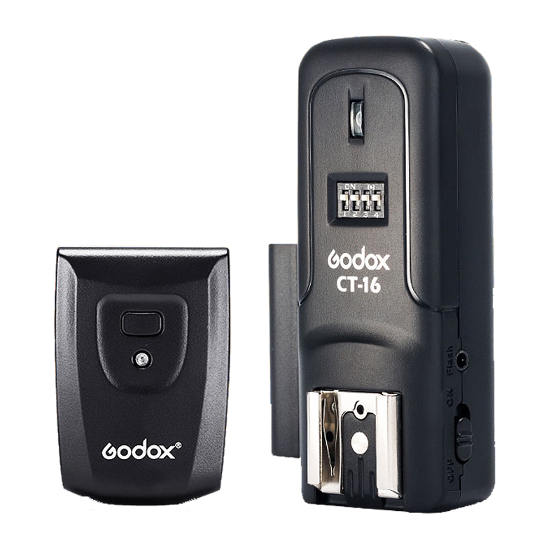 Godox神牛引闪器CT16机顶闪光灯发射器触发器佳能单反通用无线灯离机闪外接热靴灯配件