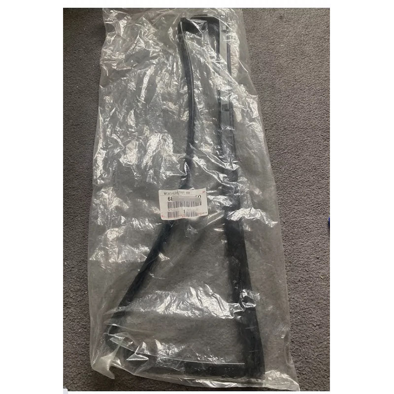 后门三角玻璃密封胶条玻璃绒槽
