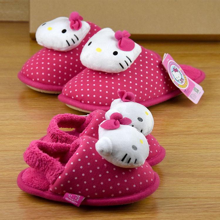 Chaussons enfants en autre HELLOKITTY pour hiver - semelle caoutchouc - Ref 1009670 Image 1