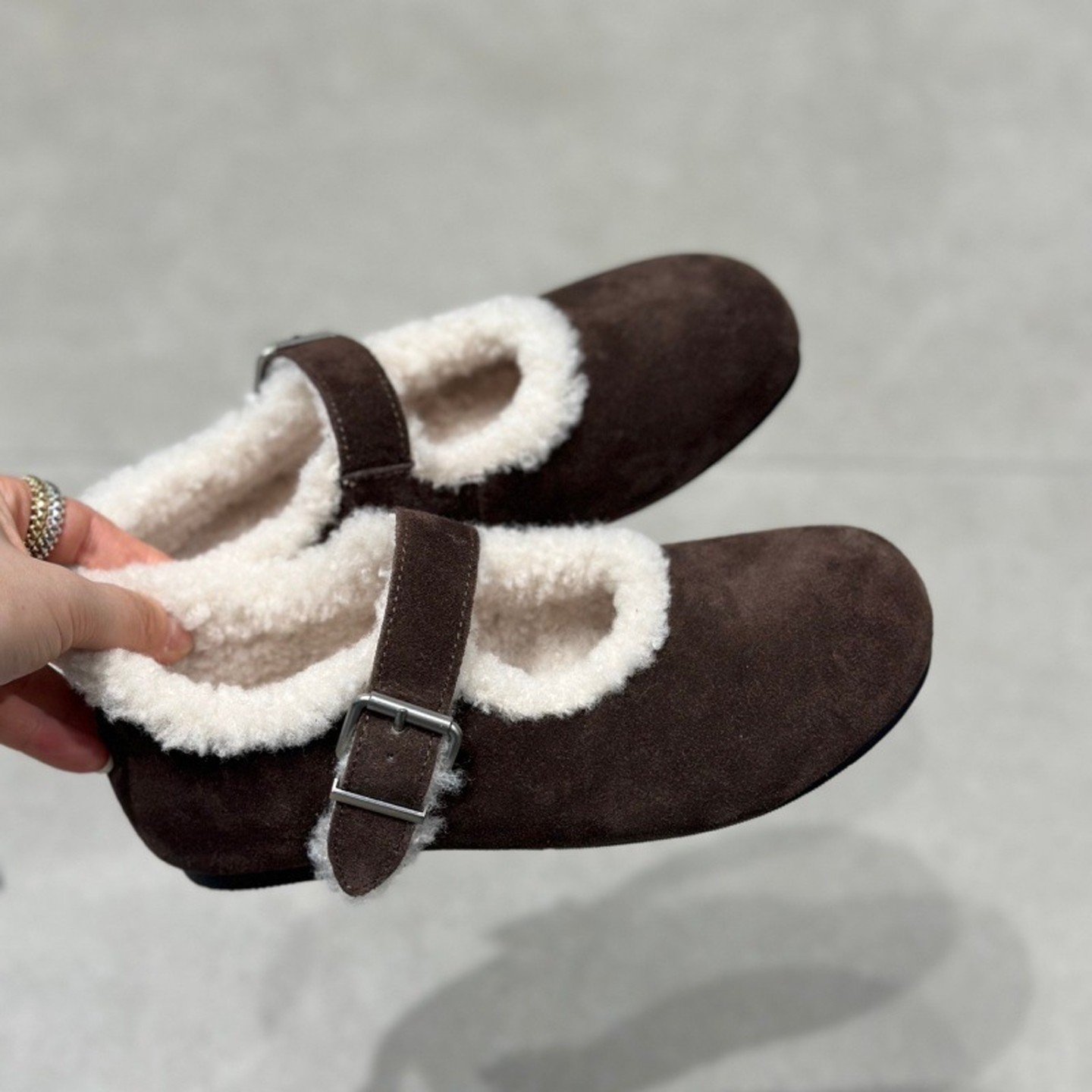 浅口爆款搭扣豆豆鞋毛毛鞋女2025冬加绒棉鞋,女鞋,乐福鞋（豆豆鞋）,淘宝优惠券,粉丝福利购,淘宝优惠卷