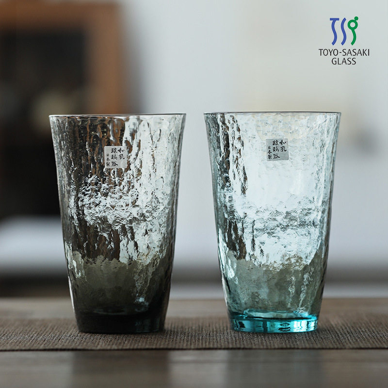 日本进口东洋佐佐木水晶玻璃杯