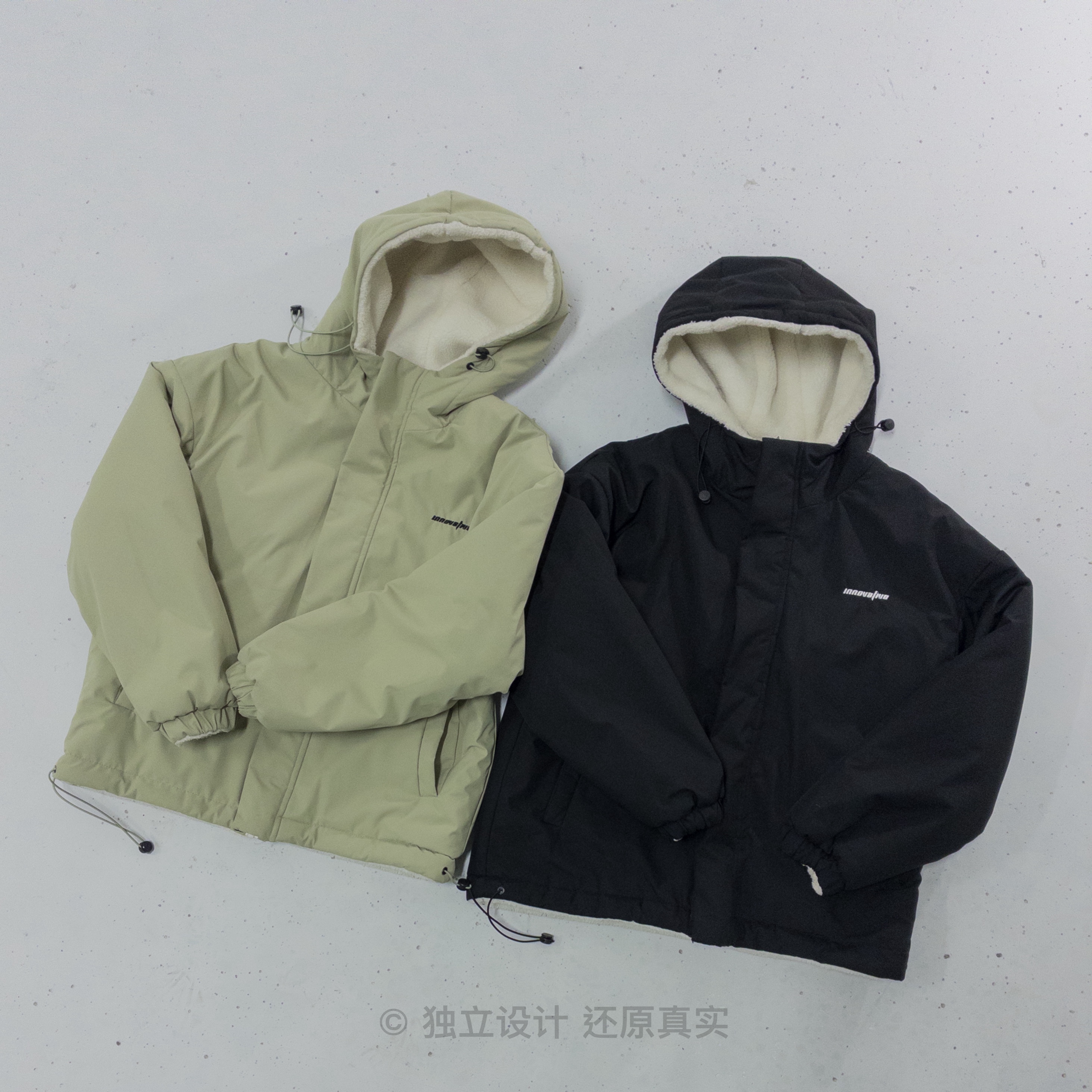 防风锁温棉袄#1210.10点上新~满满的绒+棉~可双面穿的棉衣