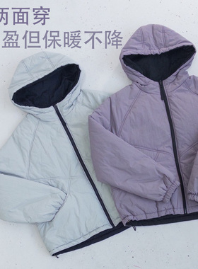 两面穿超好棉服#1217.10点上新~NI会频繁上身的连帽袄~定制色