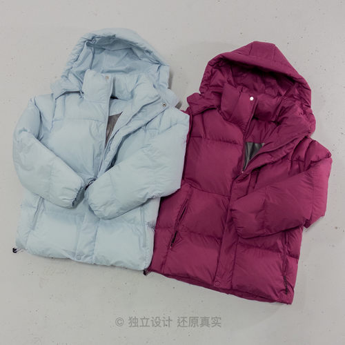 冬季保暖秘诀高级感连帽加厚棉袄