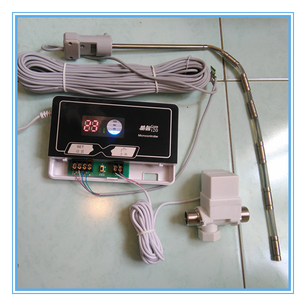 福德统领中科天泉太阳能热水器自动上水控制器水温水位显示测控仪