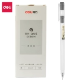 Канцтовары, черная свежая ручка-роллер для школьников, 12 шт