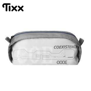 TIXX×COEXISTENCE 奶冻卷卷  数码收纳包大容量笔袋学生收纳包