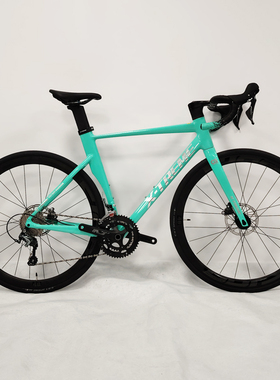 美涵达Xtreme胜利者桶轴油碟公路车碳纤维前叉24速破风自行车竞赛