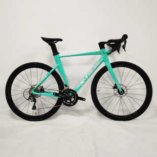 美涵达Xtreme胜利者桶轴油碟公路车碳纤维前叉24速破风自行车竞赛