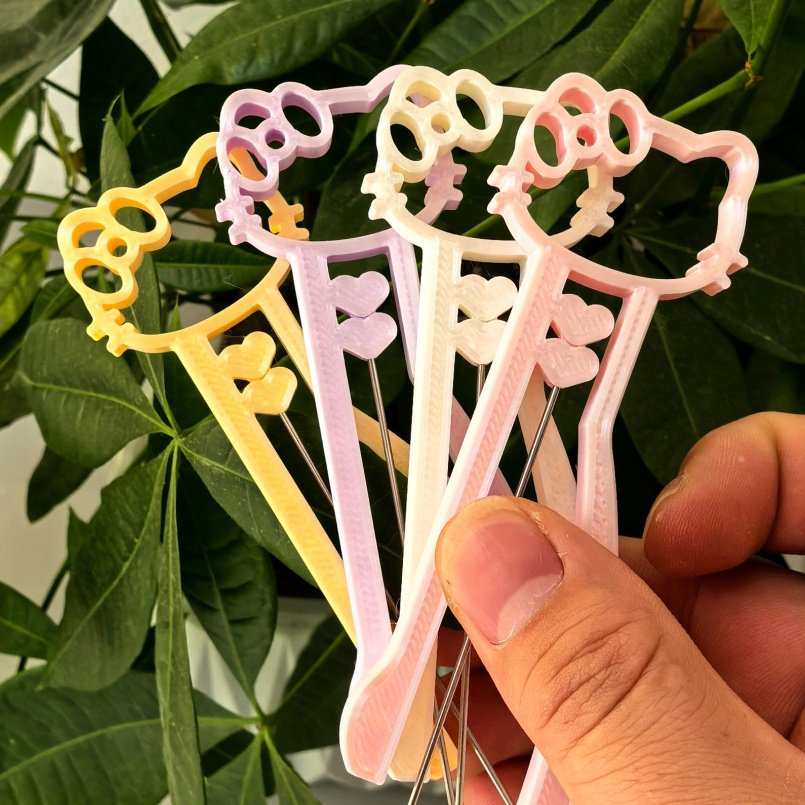 豆帮手拼豆笔豆针笔长镊子夹子工具猫抓铲拼豆辅助工具豆铲凯蒂猫