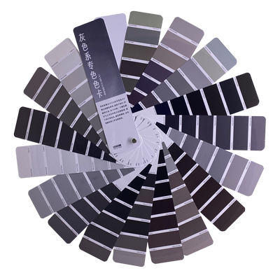色彩通灰色系2188色卡食品塑料印刷色谱cmyk色卡定制平面包装设计师地坪漆膜色彩配色手册比国际色卡标准c卡