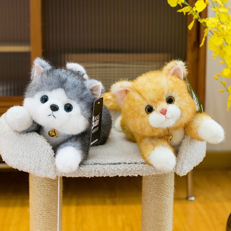 抱抱宝贝可爱哈士奇猫咪公仔毛绒玩具PP棉填充抱枕儿童生日礼物猫,玩具/童车/益智/积木/模型,毛绒/玩偶/公仔/布艺类玩具,淘宝优惠券,粉丝福利购,淘宝优惠卷