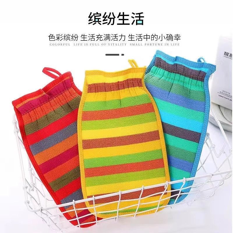 搓澡巾粗砂搓泥后背洗澡巾