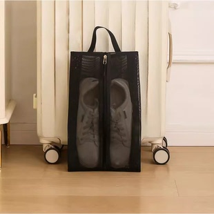 透气鞋子收纳袋运动健身旅行装鞋子的专用防尘袋鞋包鞋套透明鞋袋