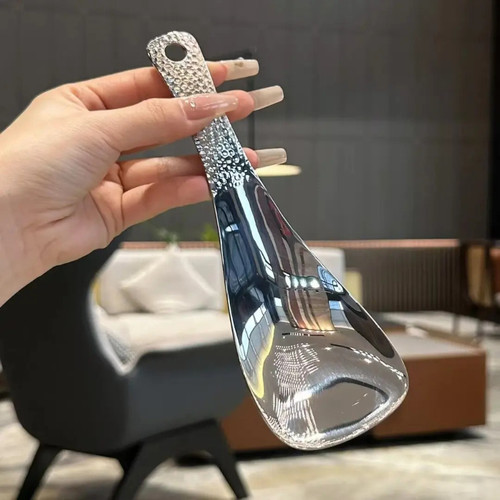 精品不锈钢锤纹饭勺家用不易粘