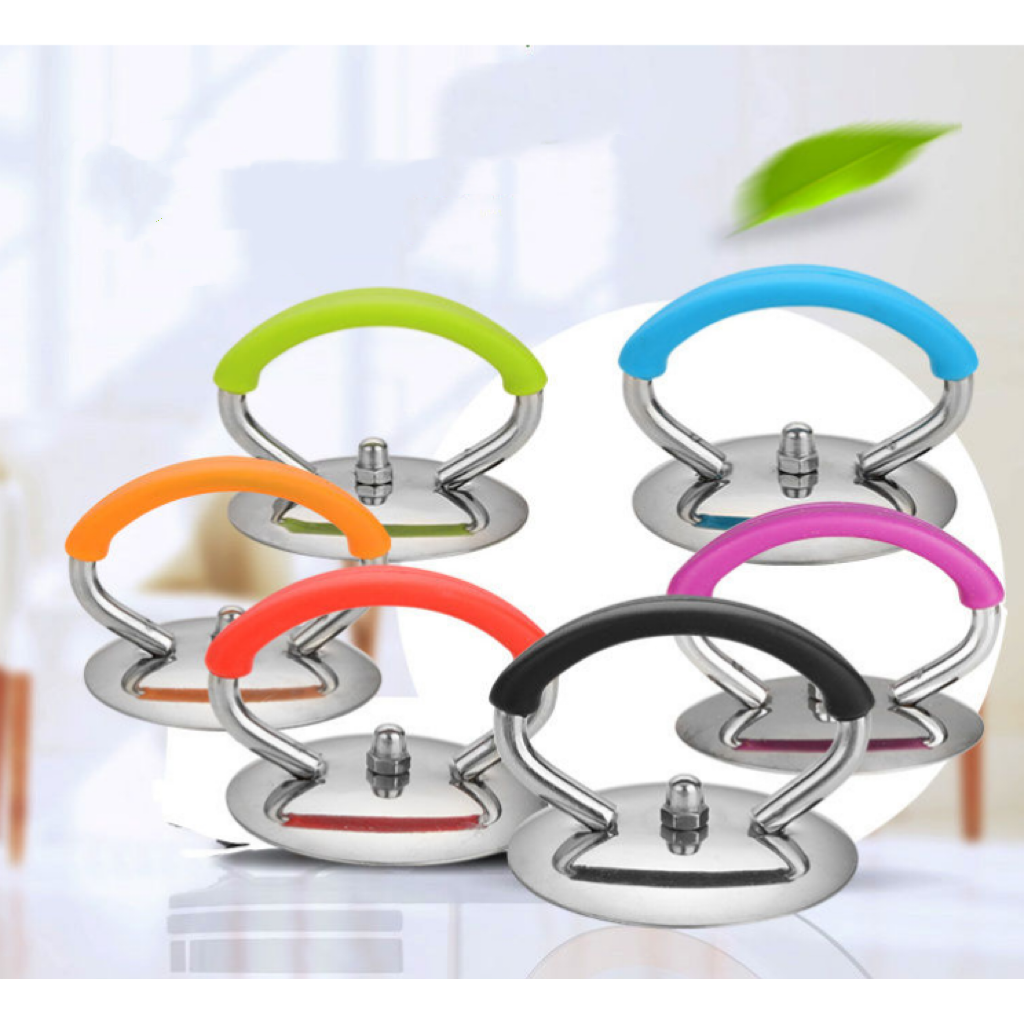 小孔通用不锈钢锅盖顶帽玻璃锅盖把手可提式锅盖配件顶珠防烫锅盖