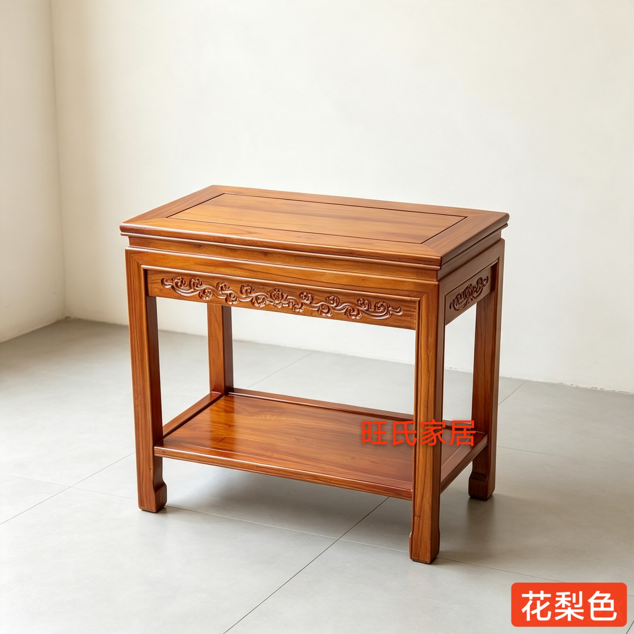 全实木石头底座鱼缸架子奇石桌子盆景桌超承重工艺品底座绿萝花架图片